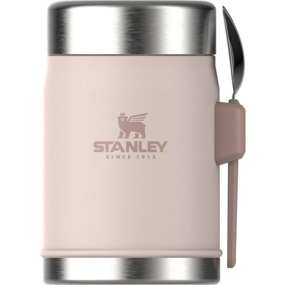 STANLEY Stanley The Legendary Food Jar + Spork .4L Rose Quartz