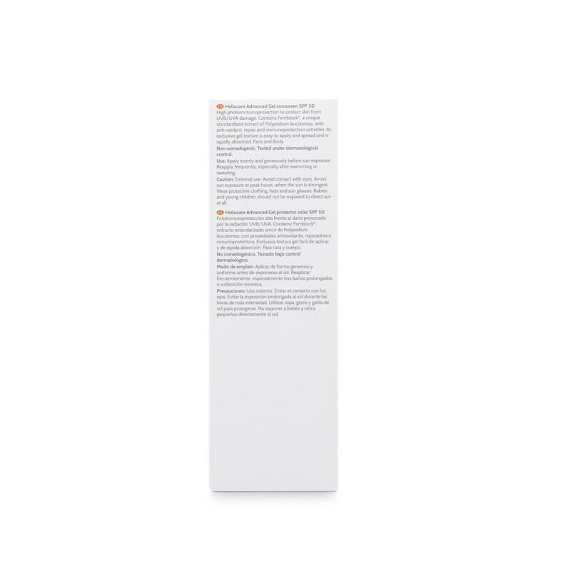 HELIOCARE Advanced Gel Protector Solar SPF50 200ml 4/6