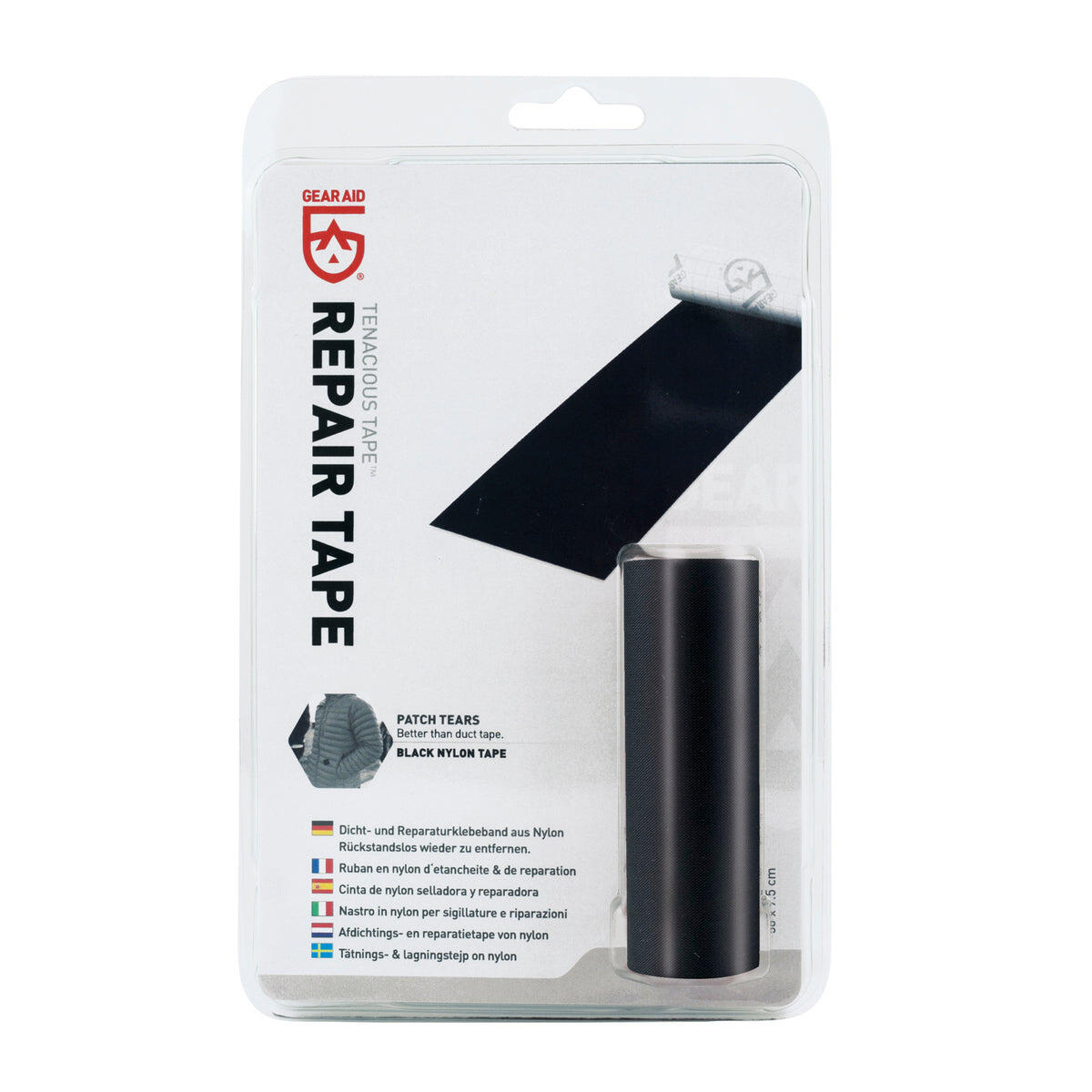GearAid Ruban de réparation 'Tenacious Tape' Noir 2/6