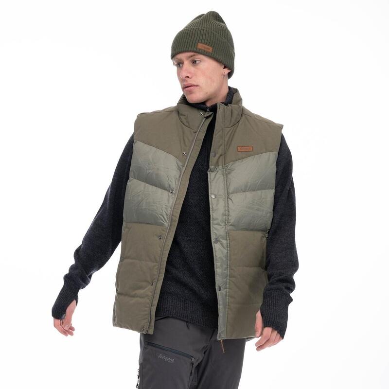 Bergans of Norway Gilet in piuma Nordmarka Outdoor - Uomo - Verde Fango