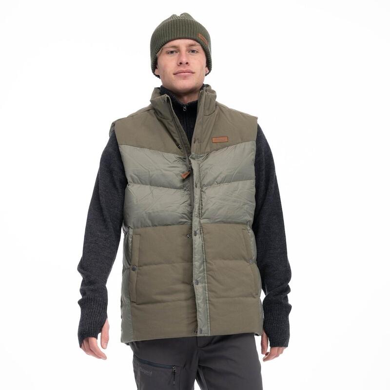 Bergans of Norway Gilet in piuma Nordmarka Outdoor - Uomo - Verde Fango