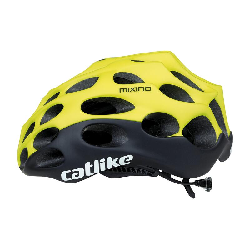 Casco de Bicicleta de Carretera Mixino Amarillo Fluo