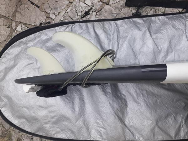 Tussen Particulieren - SHORTBOARD 900 5'10" 33 L met 3 FCS1 vinnen + zwarte pad 4/5