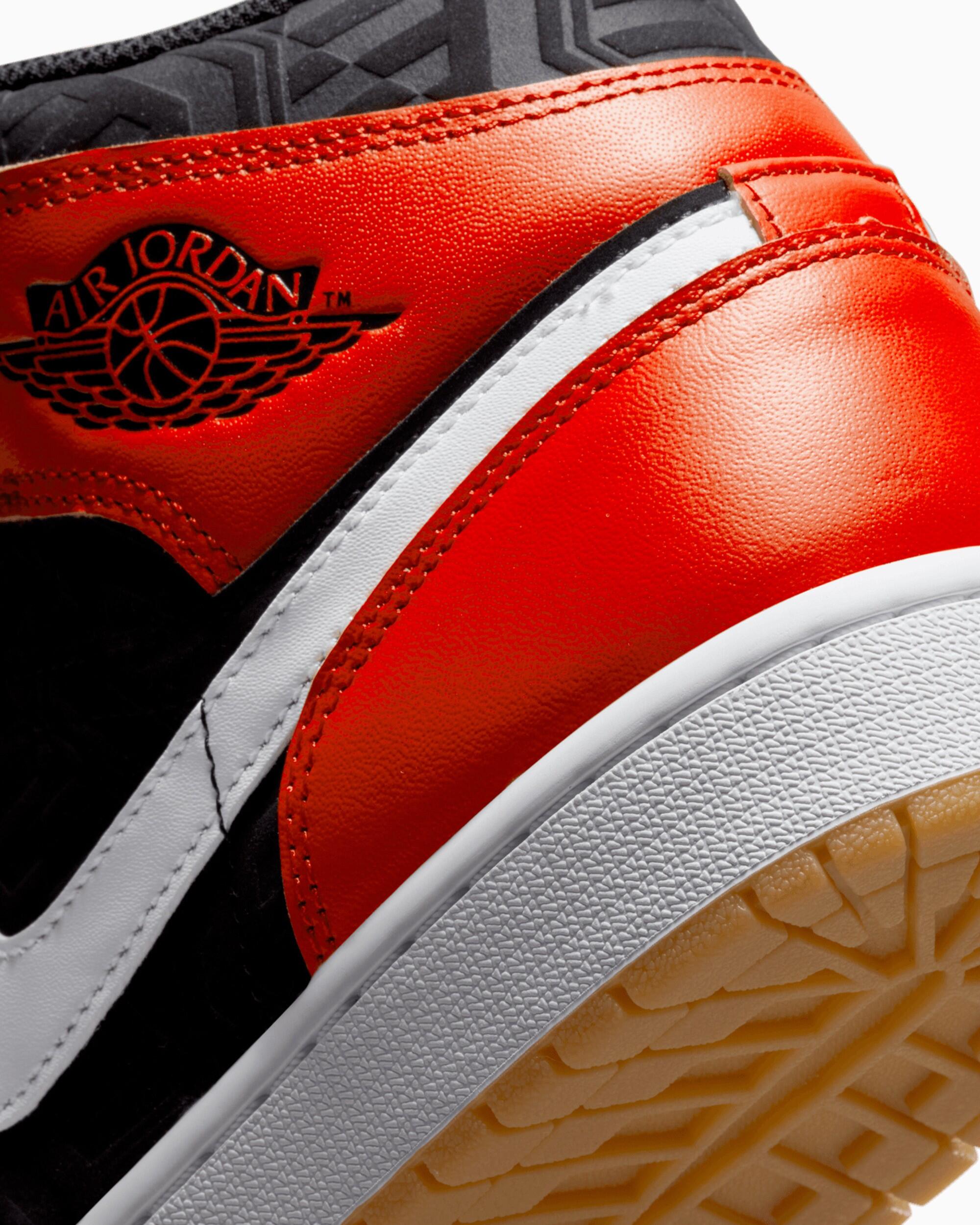 Sapatilhas Homem Nike Air Jordan 1 Vermelho 7/7