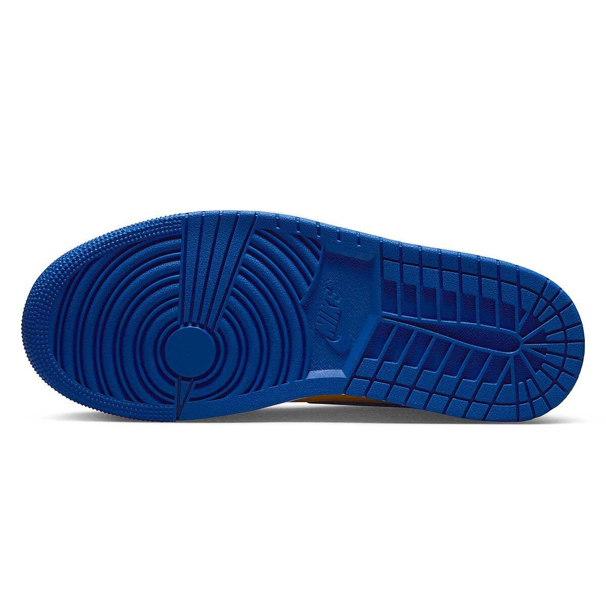 SCARPE BASKET UOMO NIKE AIR JORDAN 1 RETRO HI OG "REVERSE LANEY" BLU/GIALLO 6/6