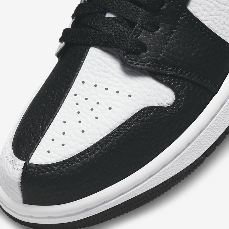 SCARPE BASKET UOMO NIKE AIR JORDAN 1 LOW SE-NERO/BIANCO 5/6