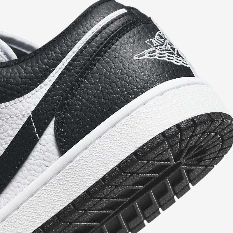 SCARPE BASKET UOMO NIKE AIR JORDAN 1 LOW SE-NERO/BIANCO 6/6