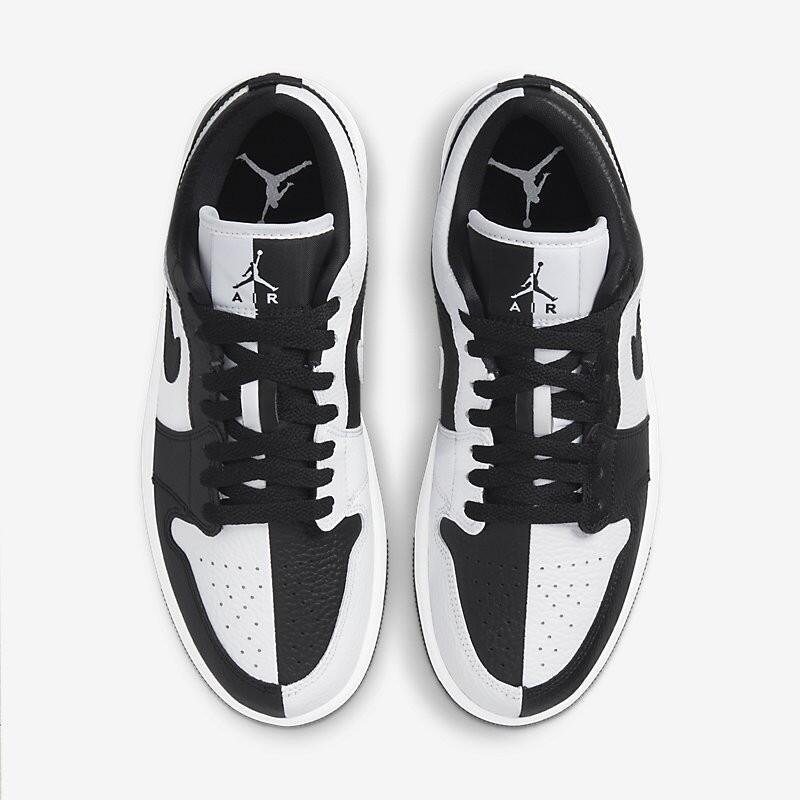 SCARPE BASKET UOMO NIKE AIR JORDAN 1 LOW SE-NERO/BIANCO 2/6