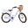 Bicicleta Niños 18 Pulgadas Volare Blossom 5-7 años Blanco