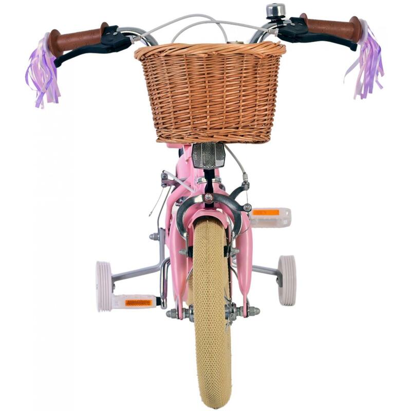 Bicicleta Niños 12 Pulgadas Volare Blossom 3-5 años Rosa