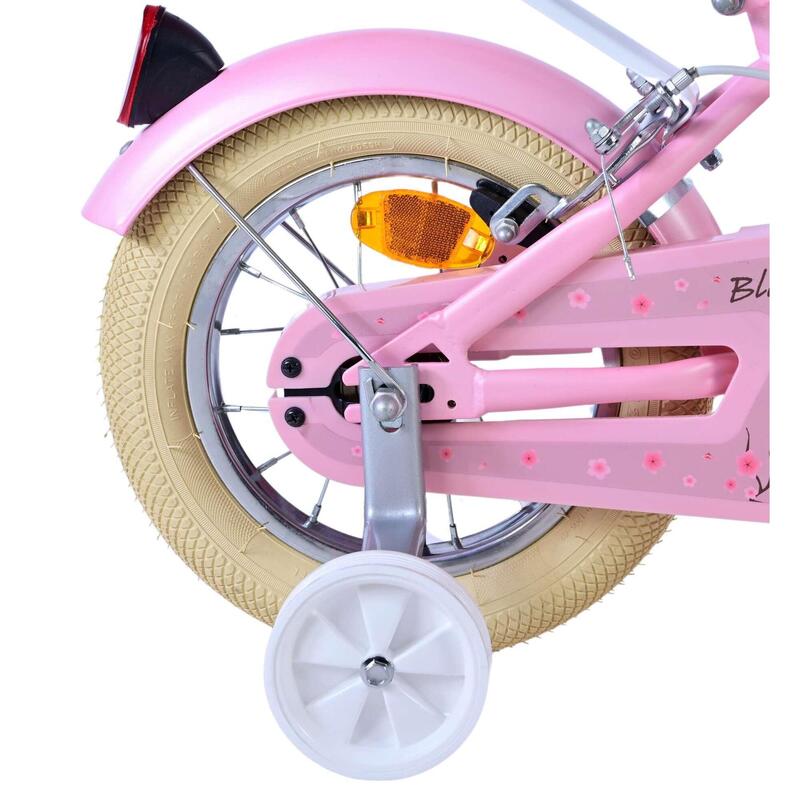 Bicicleta Niños 12 Pulgadas Volare Blossom 3-5 años Rosa