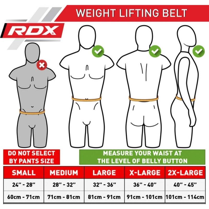 Centură de Haltere RDX Cuir Extra-Largă