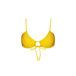 Bikini mujer Isla Bow Tie amarillo