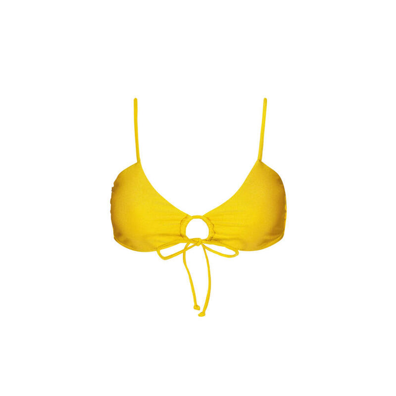 Bikini mujer Isla Bow Tie amarillo