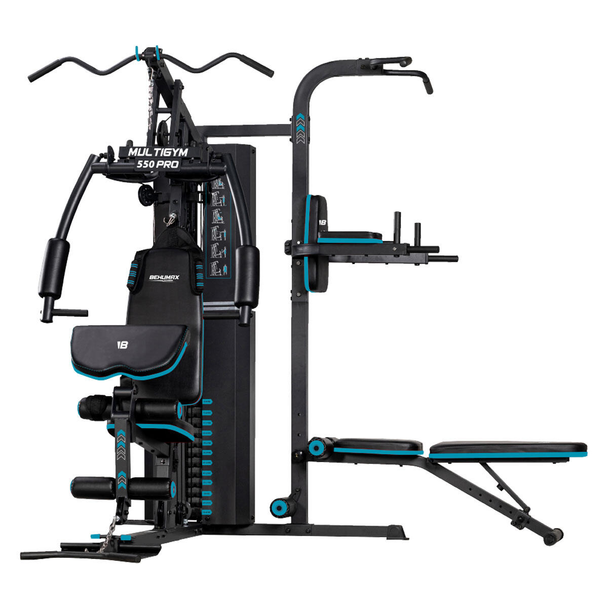 BEHUMAX Máquina Multiestação Multigym 550 PRO