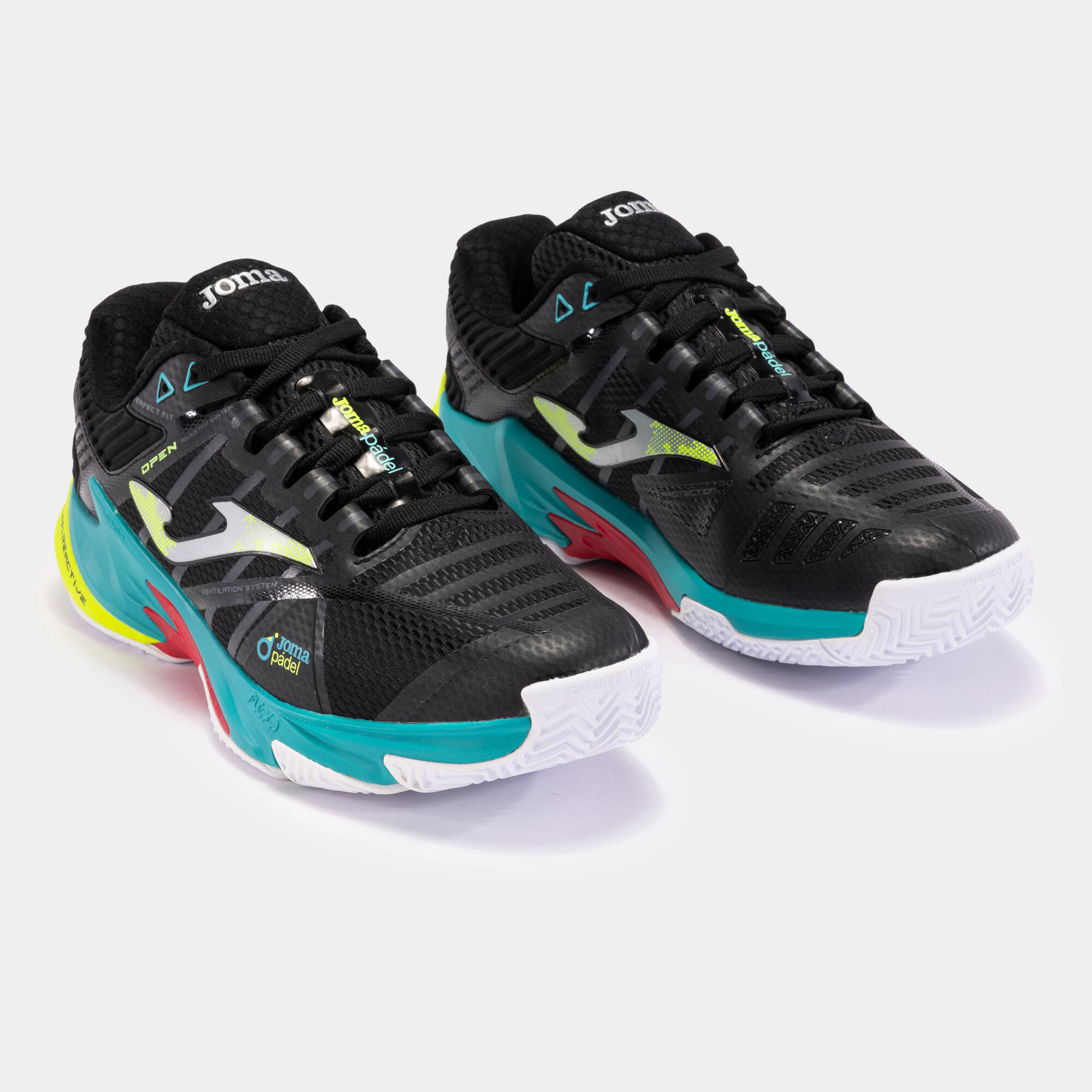 Chaussures Padel Homme Joma Open Men 24 Noir 2/5