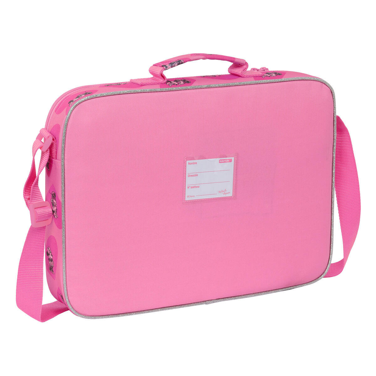 Schooltas Minnie Mouse Loving Roze 2/3