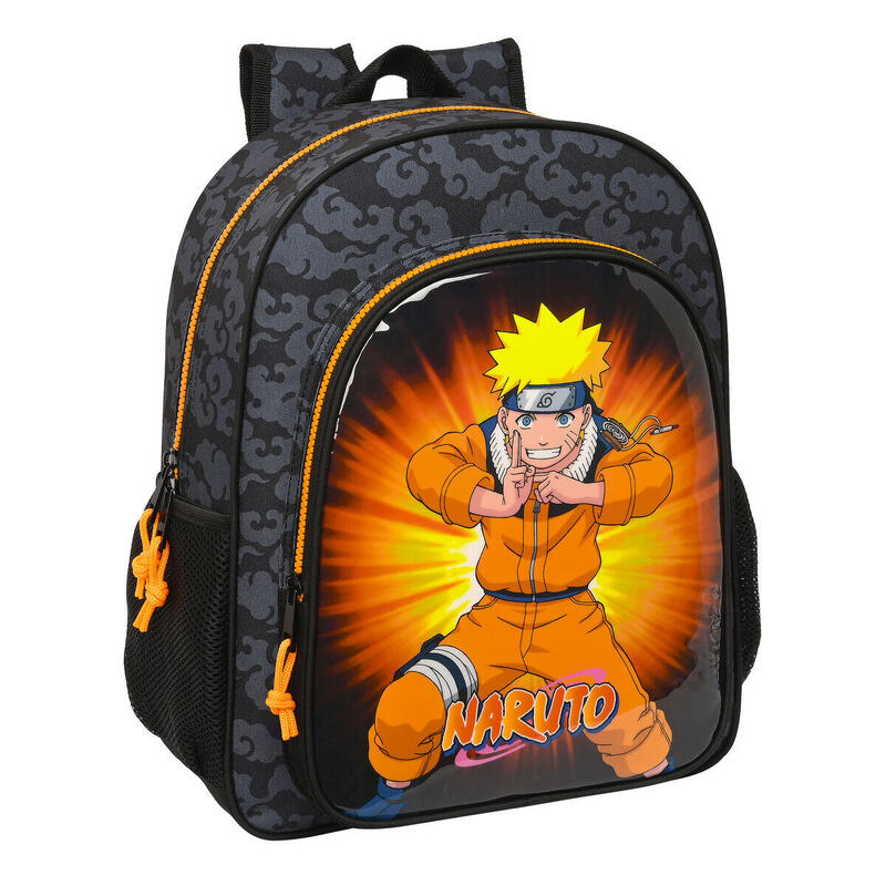 Mochila Escolar Naruto Negro