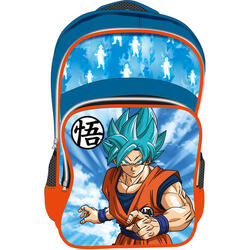 Mochila Escolar Dragon Ball Azul