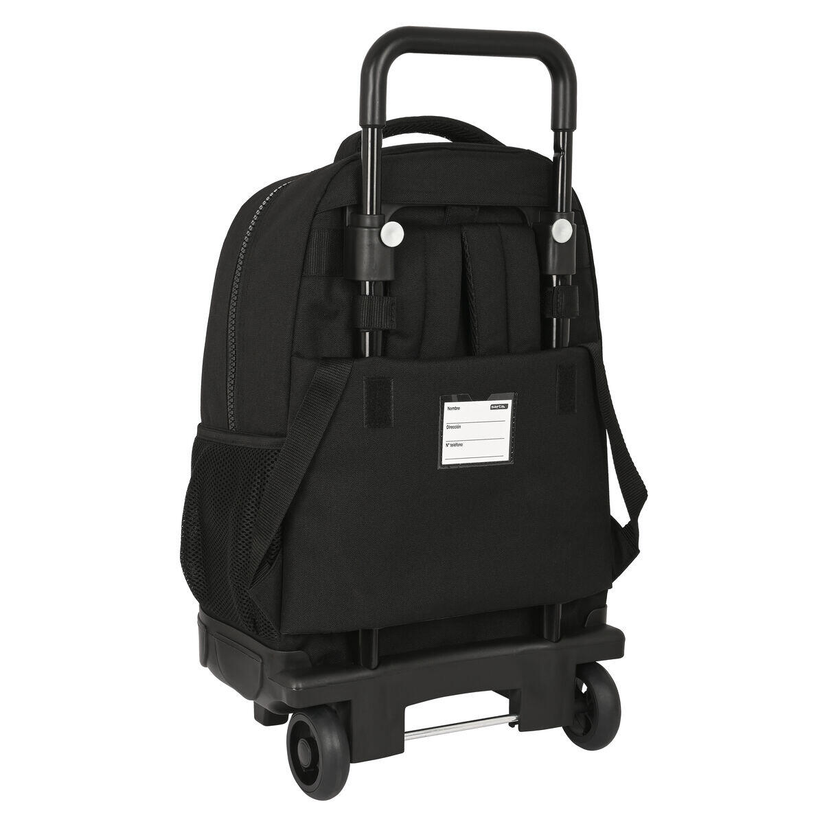 Mochila Escolar con Ruedas Harry Potter Bravery Negro 2/3