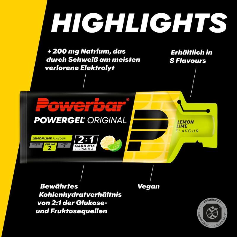 PowerGel Original 41g Powerbar (Packung mit 24 Stück)