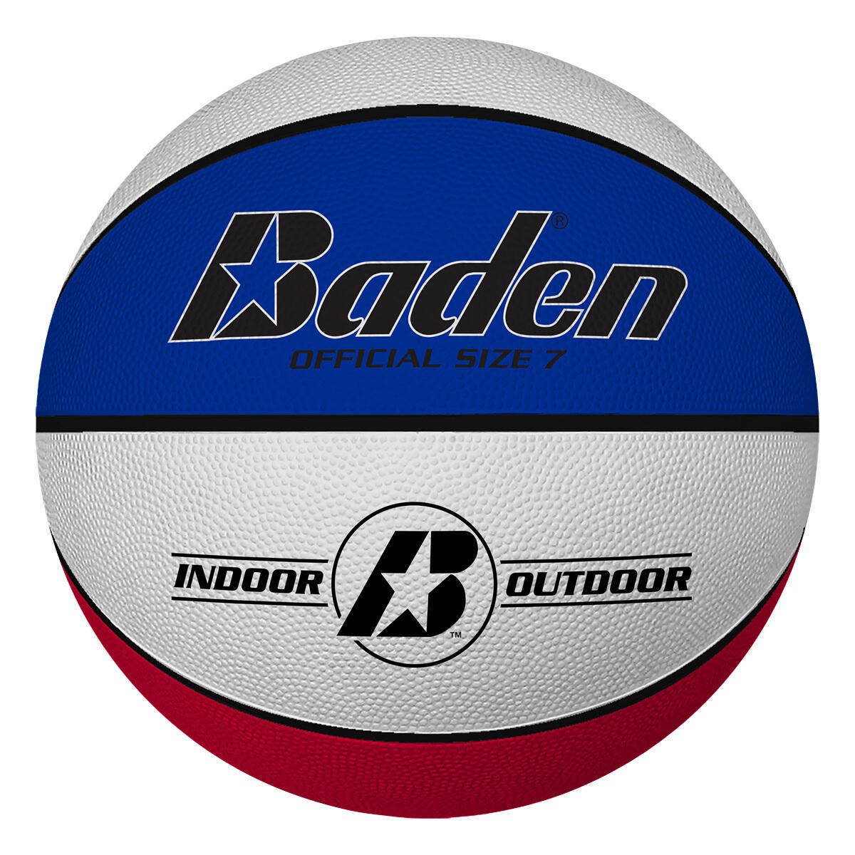 Kempa - Basketball Baden Basic Kempa - Ballon De Basket - Blanc|bleu|rouge - 7 - Decathlon