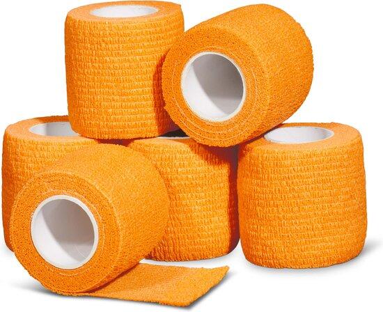 GLADIATOR SPORTS Gladiator Sports Ondertape (6 rollen) - Oranje