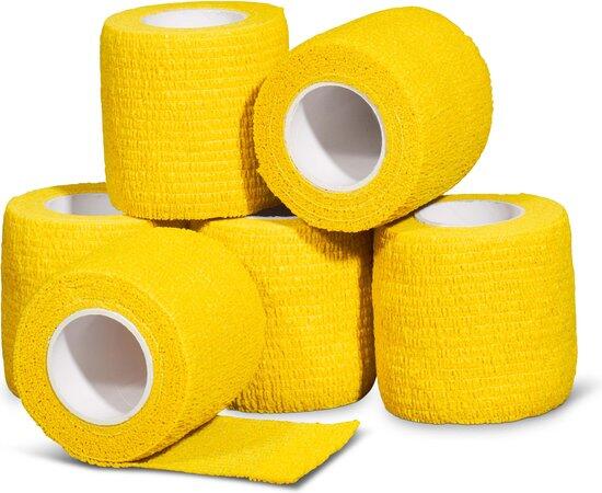 GLADIATOR SPORTS Gladiator Sports Ondertape (6 rollen) - Geel