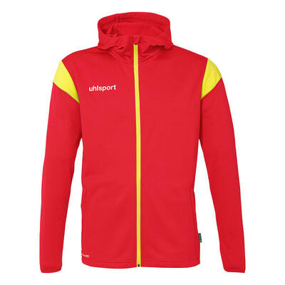 Jas met capuchon squad 27 track hood uhlsport