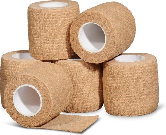 GLADIATOR SPORTS Gladiator Sports Ondertape (6 rollen) - Beige