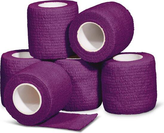 GLADIATOR SPORTS Gladiator Sports Ondertape (6 rollen) - Paars