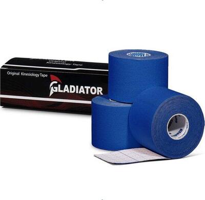 Wasserdichtes und elastisches Kinesio-Tape dunkelblau 3 Rollen