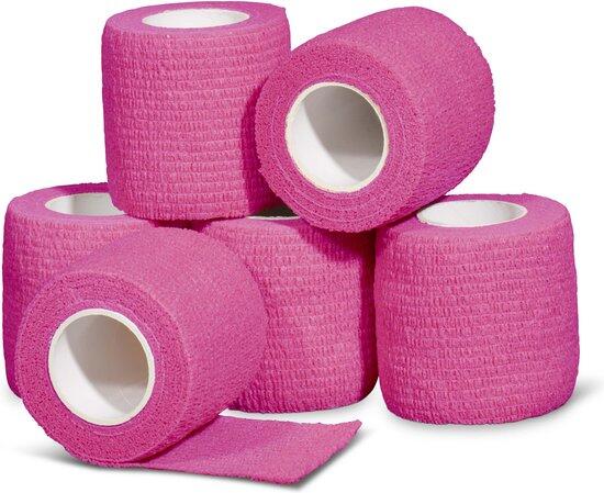 GLADIATOR SPORTS Gladiator Sports Ondertape (6 rollen) - Roze