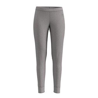Lange Damen Sporthose Odlo Merino 200 Grau