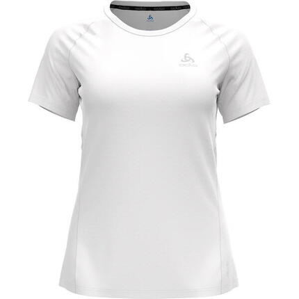 T-Shirt Running Odlo Essential Chill-Tec Kaki Femme