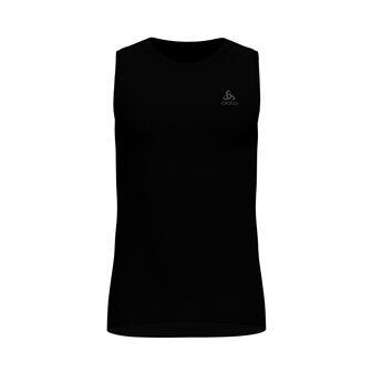 BL TOP CREW NECK SINGLET ACTIVE F DRY LI - BLACK
