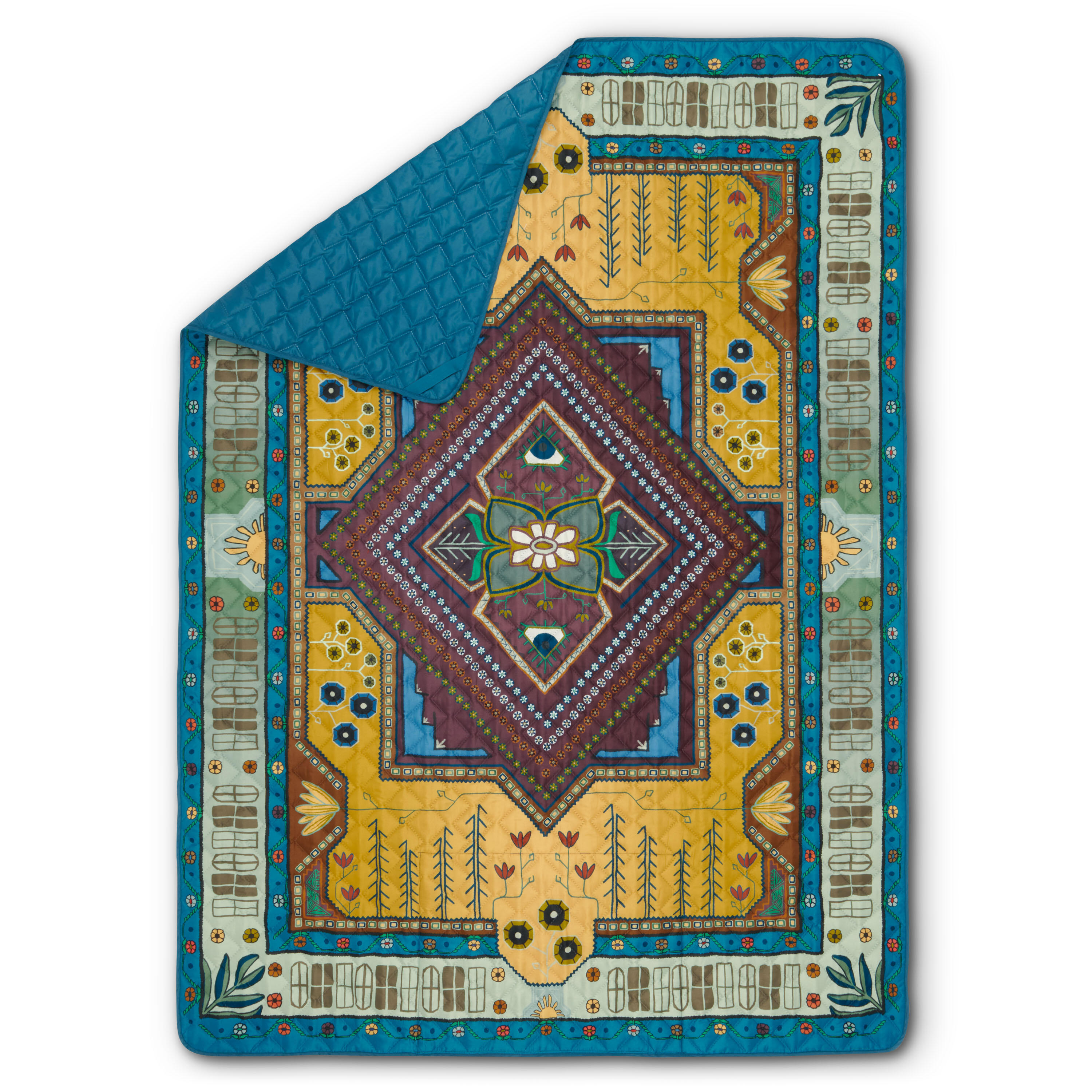 KELTY Jeanie'S Blanket Stormy Blue / Jeanie