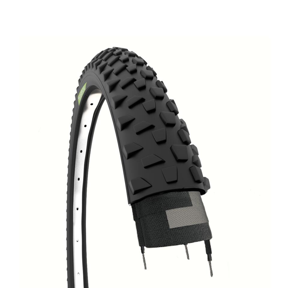 ECOVELO Copertone 26x2.10 (54-559), pneumatico gomma nero mtb 26 x 2.10 adulto 26'' EV