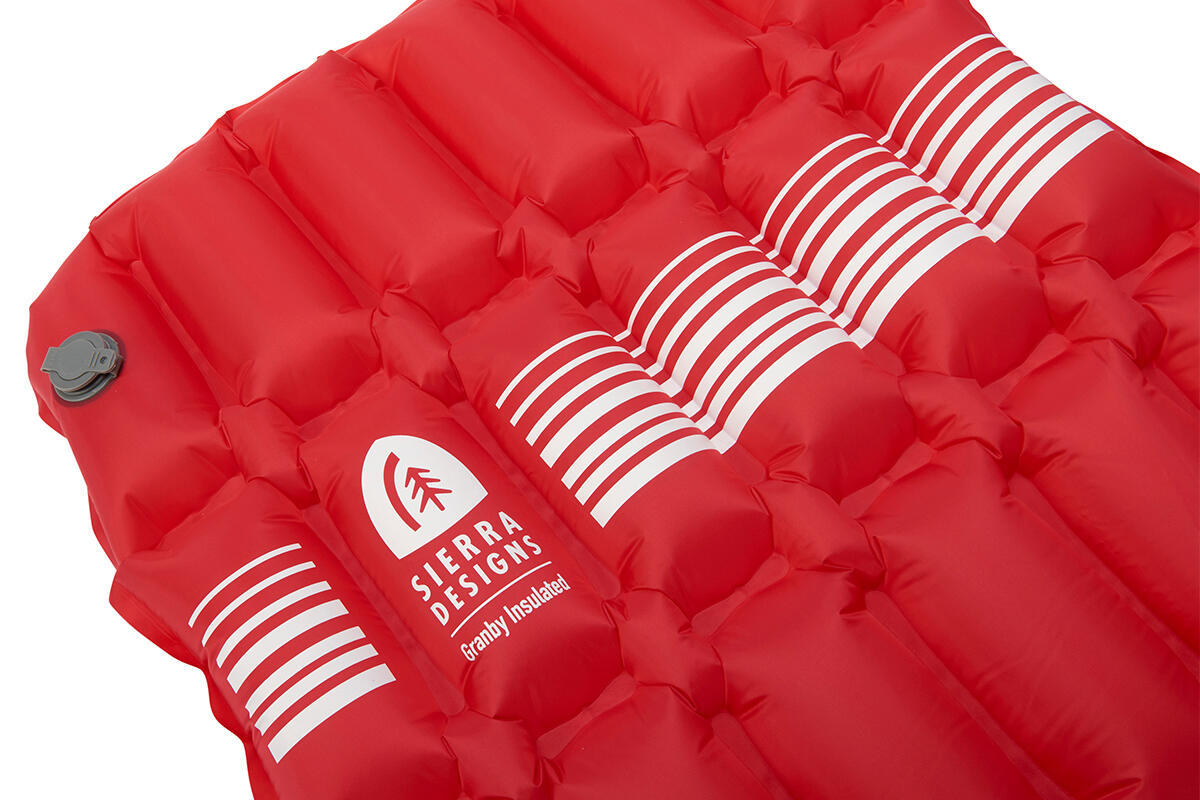 Colchón aislante Sierra Design Granby Rojo 2/4