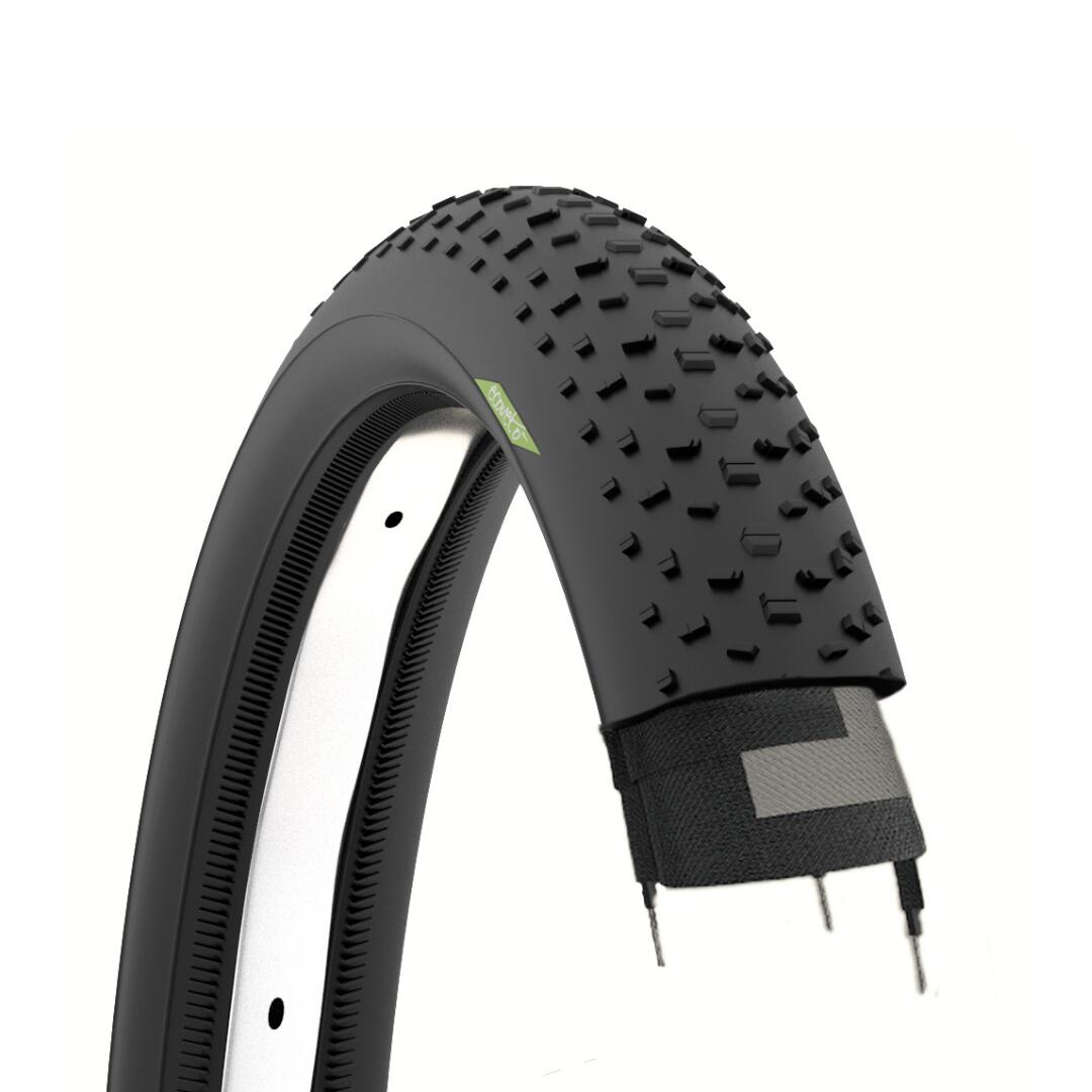 ECOVELO Copertone 20x4.0, pneumatico fat bike 20 x 4.0 e-bici ruote tassellato 20” EV