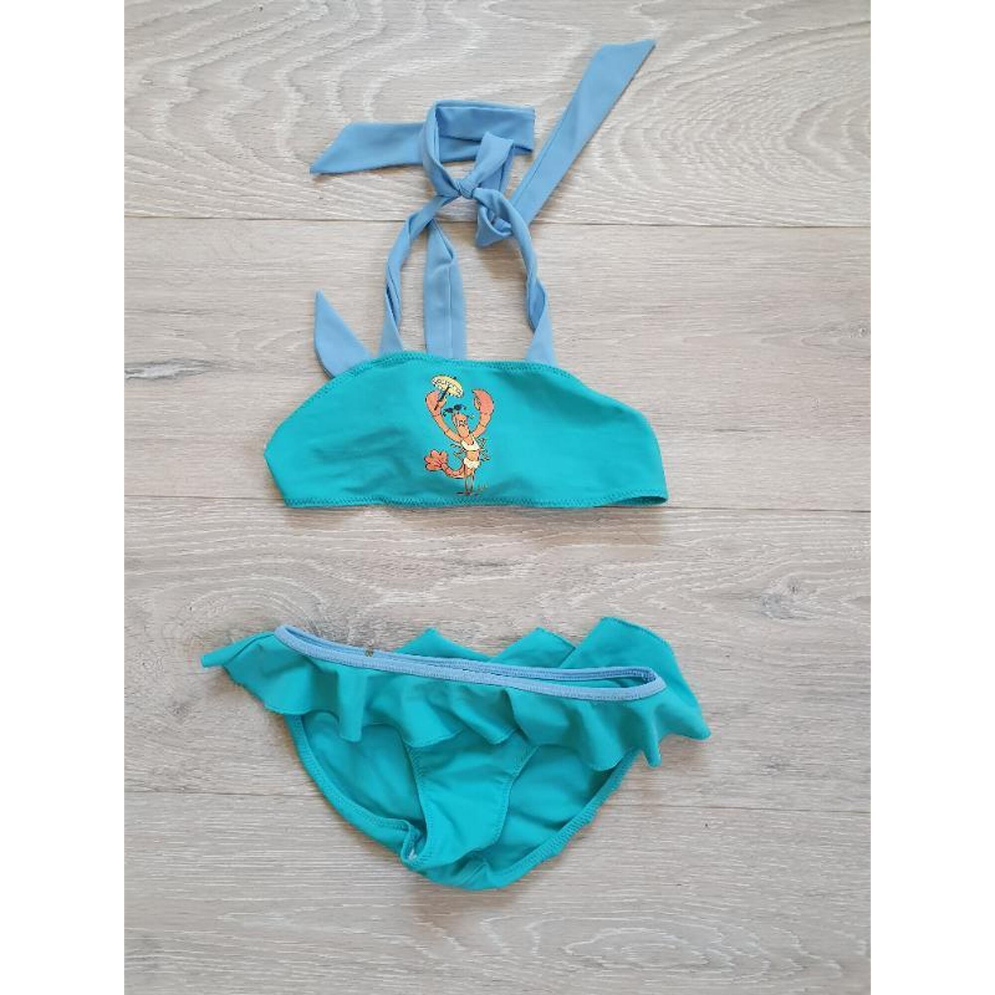 C2C - Bikini bleu Woody taille 8