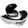 Protectie bucala RDX 3w, alb/negru, Adult