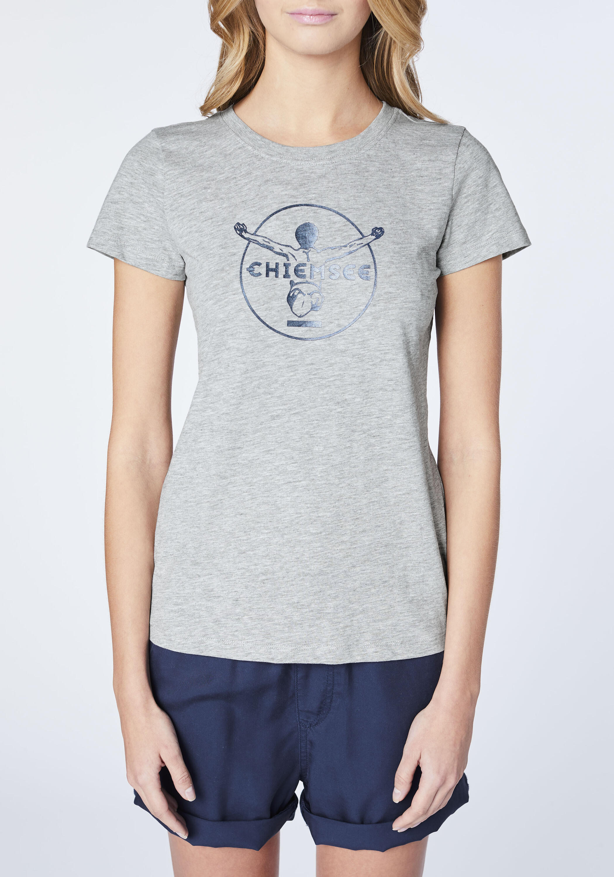 T-Shirt mit Jumper-Frontprint 7/7