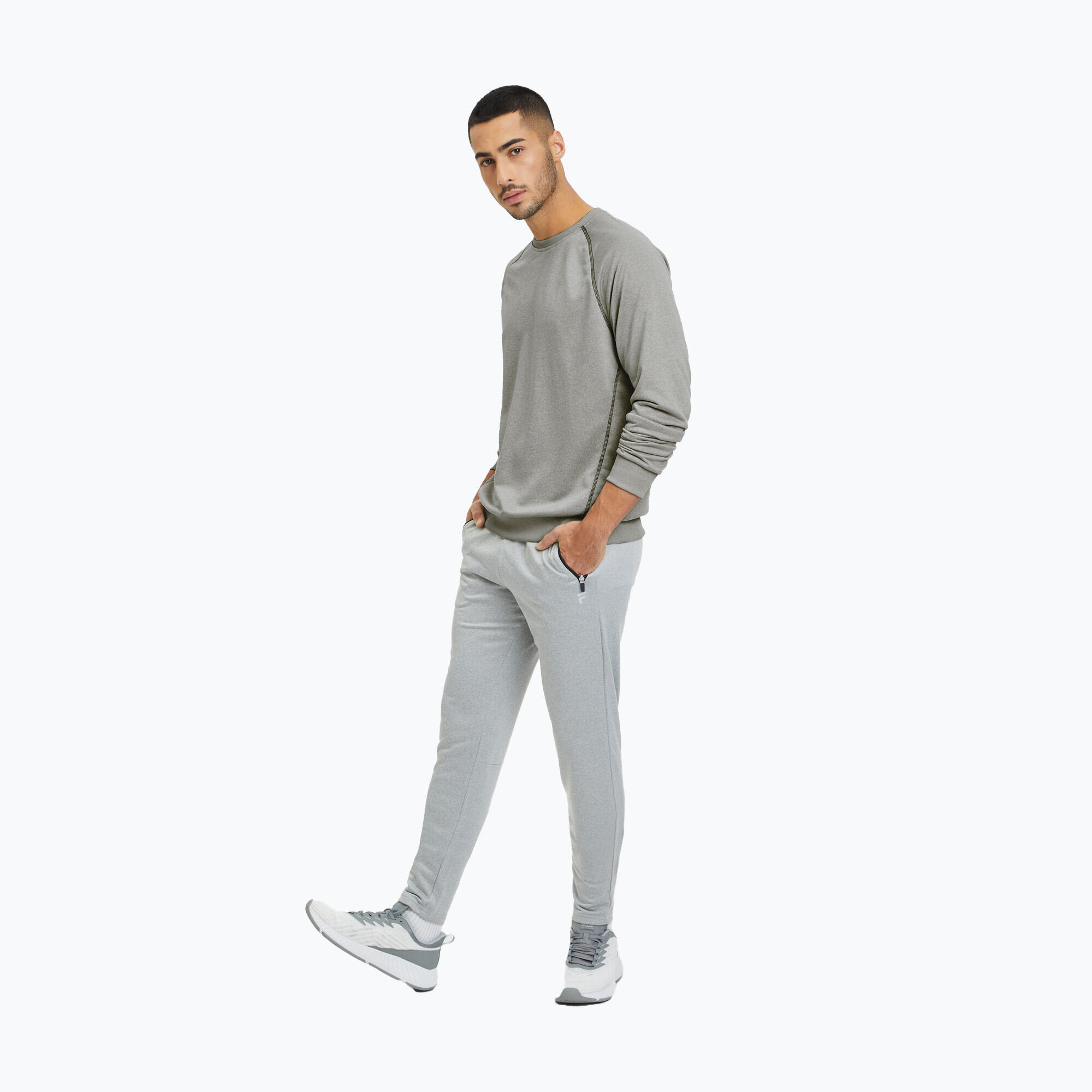 FILA Landin Raglan Crew Sweat-Shirt Homme 2/7