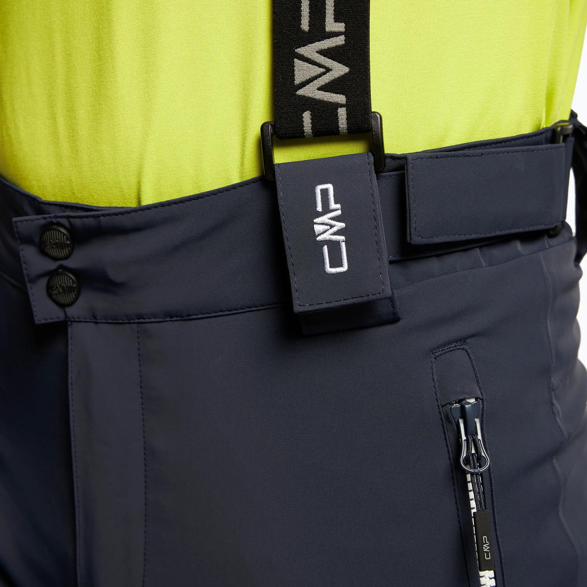 CMP Pantalon de ski extensible pour homme aux teintes unies - Noir Bleu 5/7