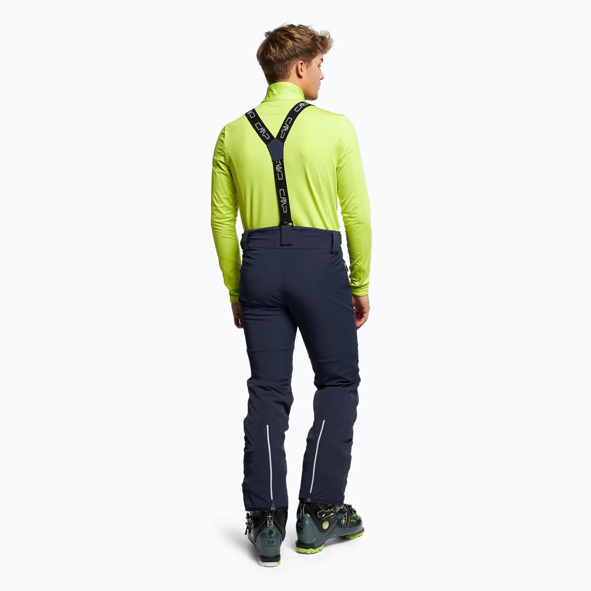 CMP Pantalon de ski extensible pour homme aux teintes unies - Noir Bleu 3/7