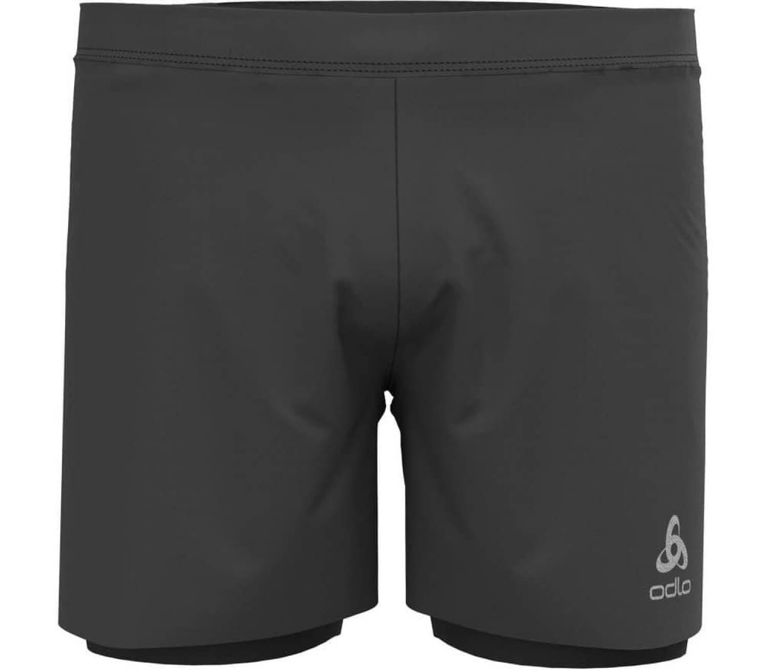 ODLO ODLO 2-in-1 Short Zeroweight Sportshort ZWART S