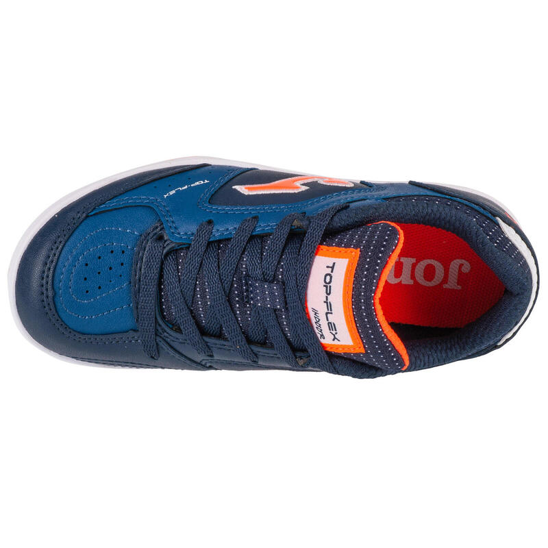 ZAPATILLAS FÚTBOL SALA JOMA TOP FLEX JR 2433. Blue Orange.