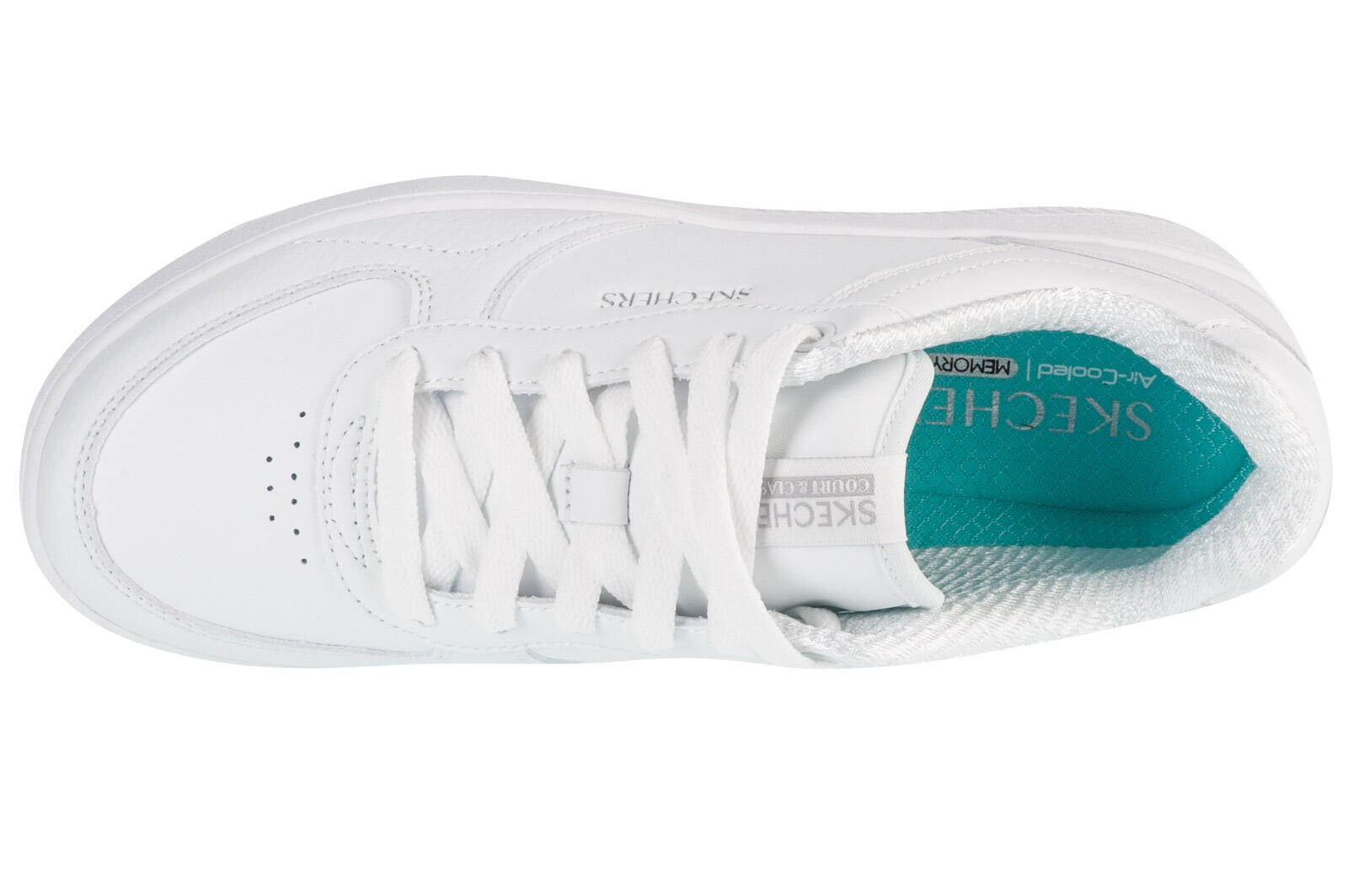 Chaussures Femmes Skechers Court 20 Core Essential blanc 3/4