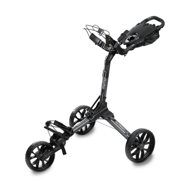 Chariot de golf Nitron - Chariot de golf - 3 roues - Gris Noir 1/7